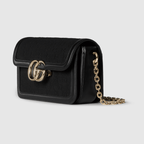 Gucci Go Small Shoulder Bag – Black GG Canvas