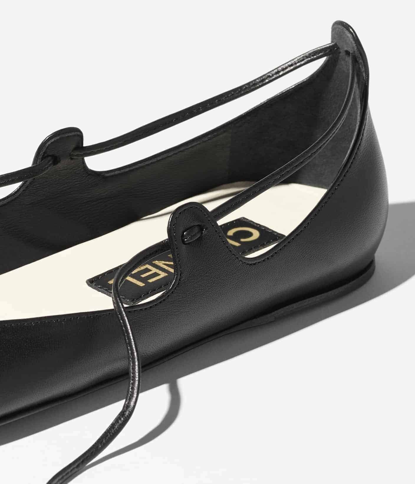 MARY JANES   Lambskin &amp; Grosgrain  Black