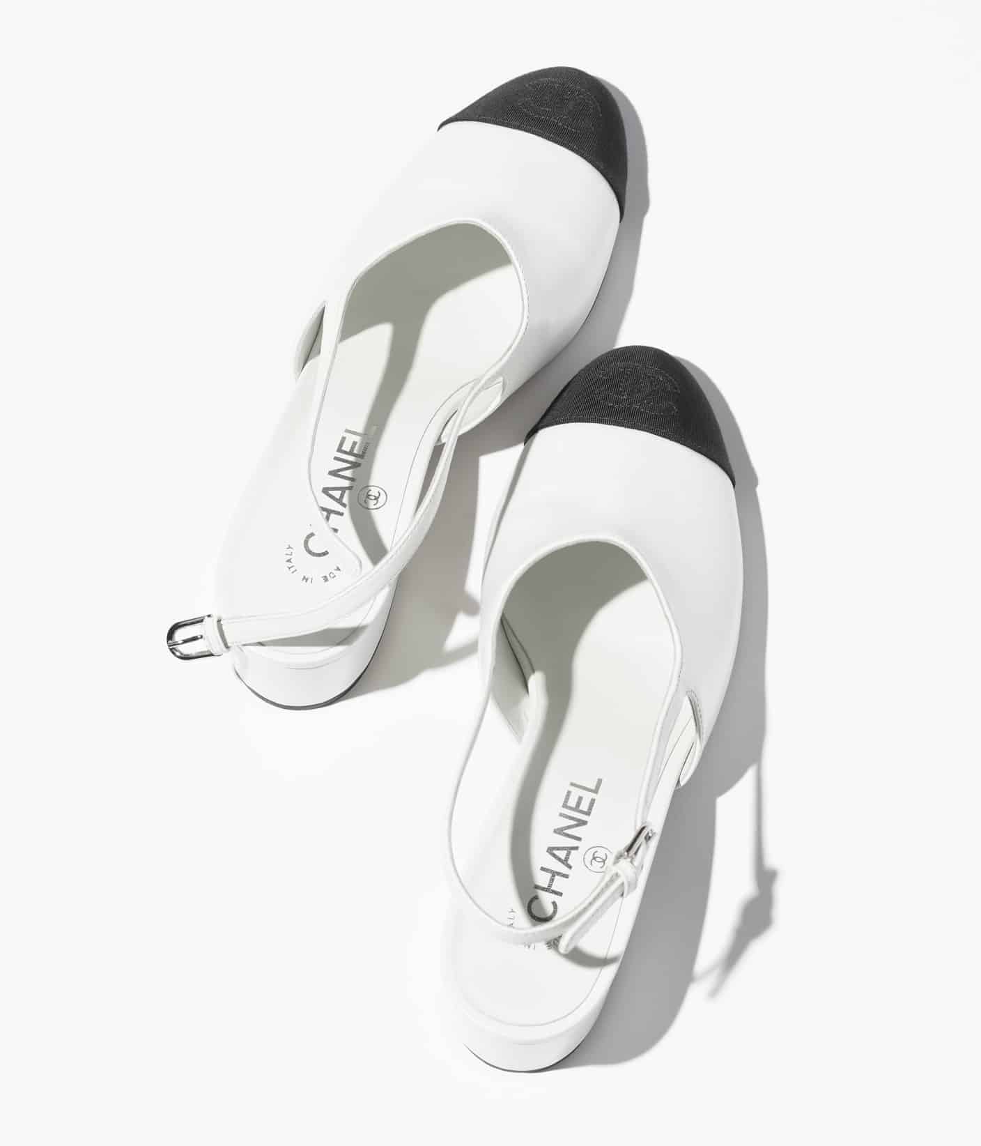 SLINGBACKS  Goatskin &amp; Grosgrain