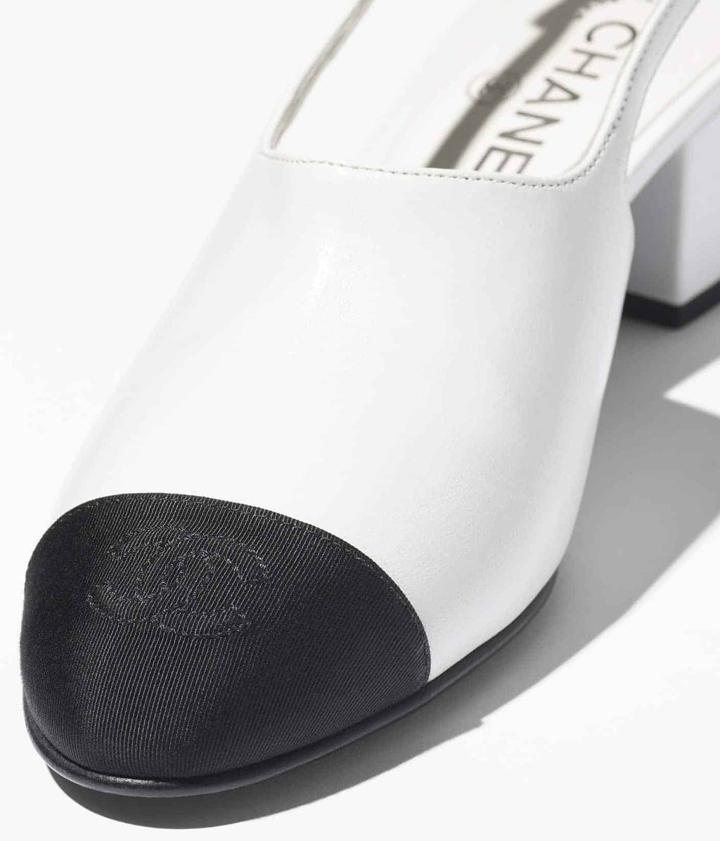 SLINGBACKS  Goatskin &amp; Grosgrain