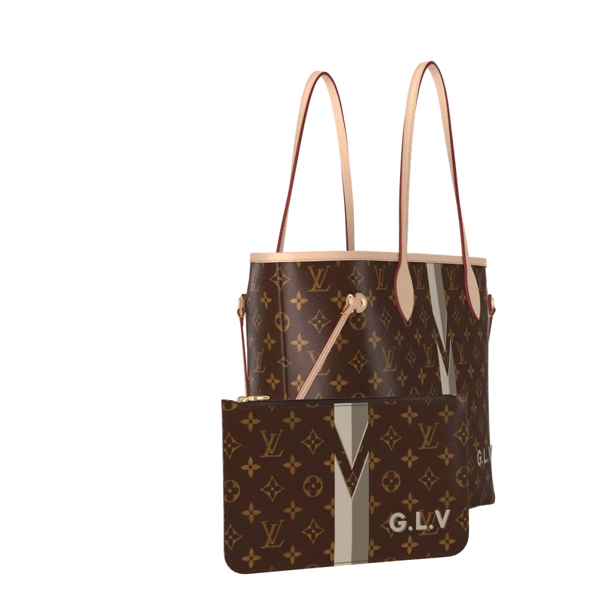 Neverfull MM Mon Monogram