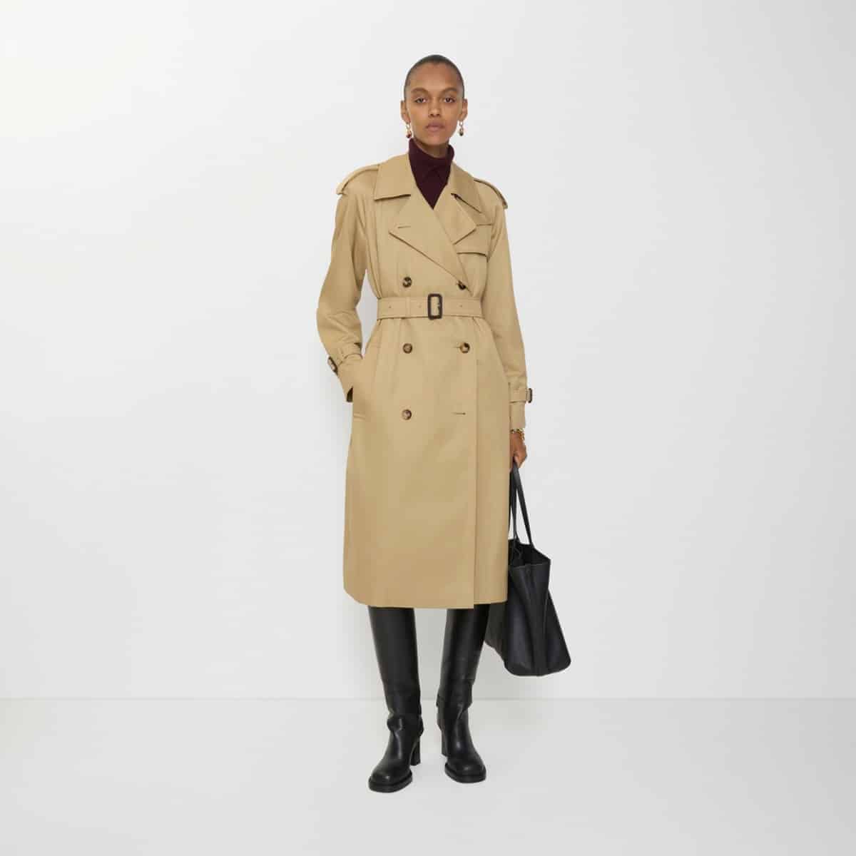 Long Castleford Trench Coat