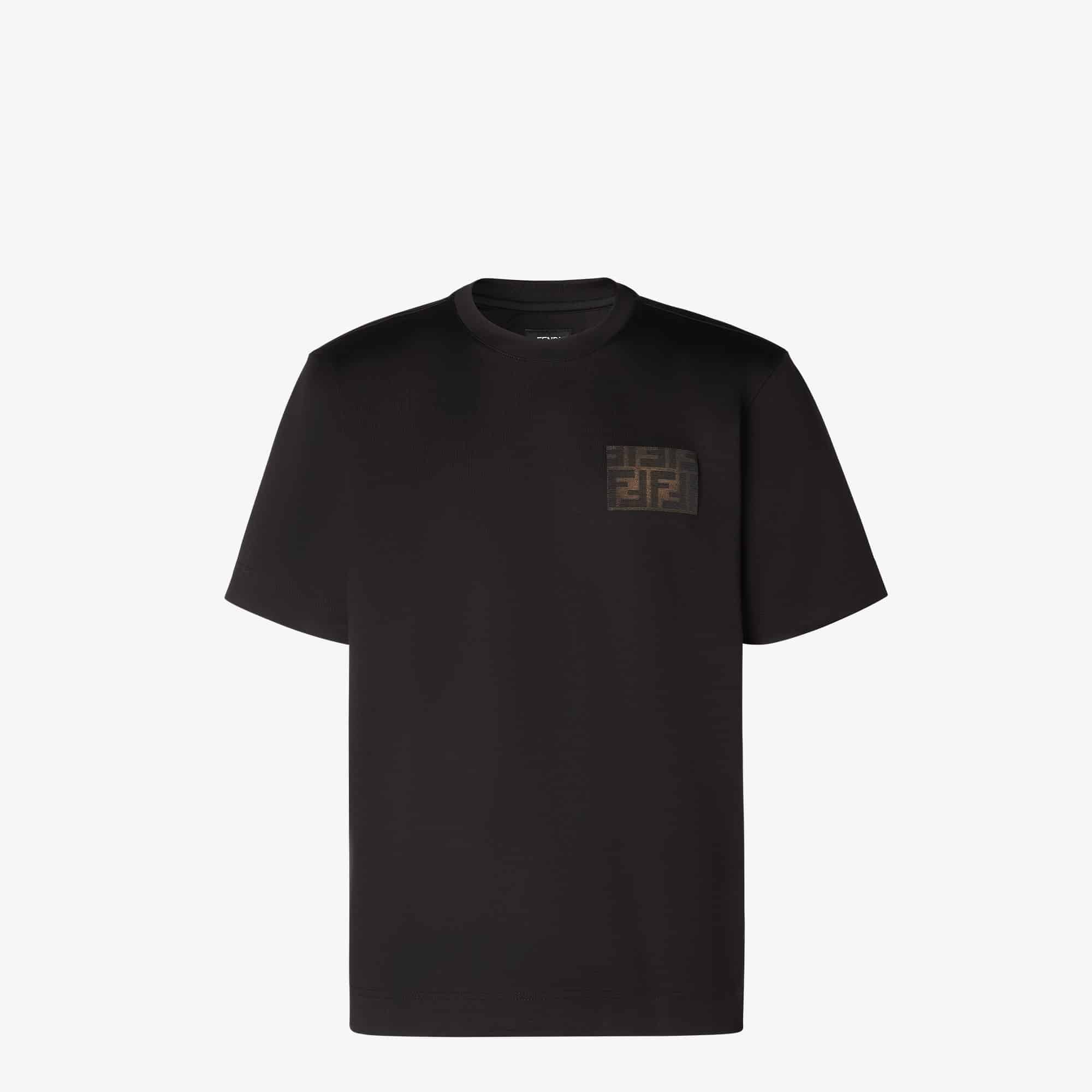 Fendi Black jersey T-shirt