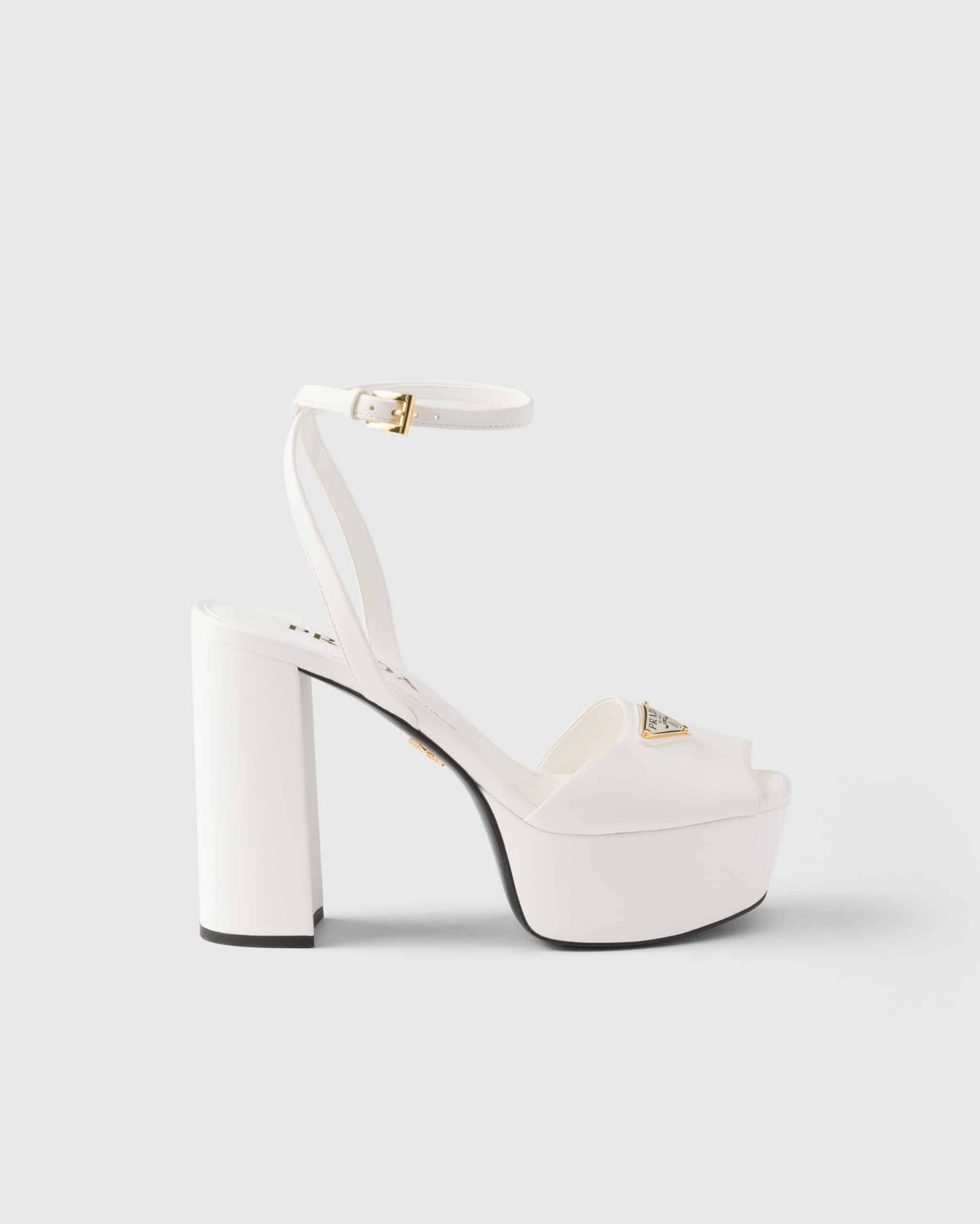Prada Nappa leather platform sandals