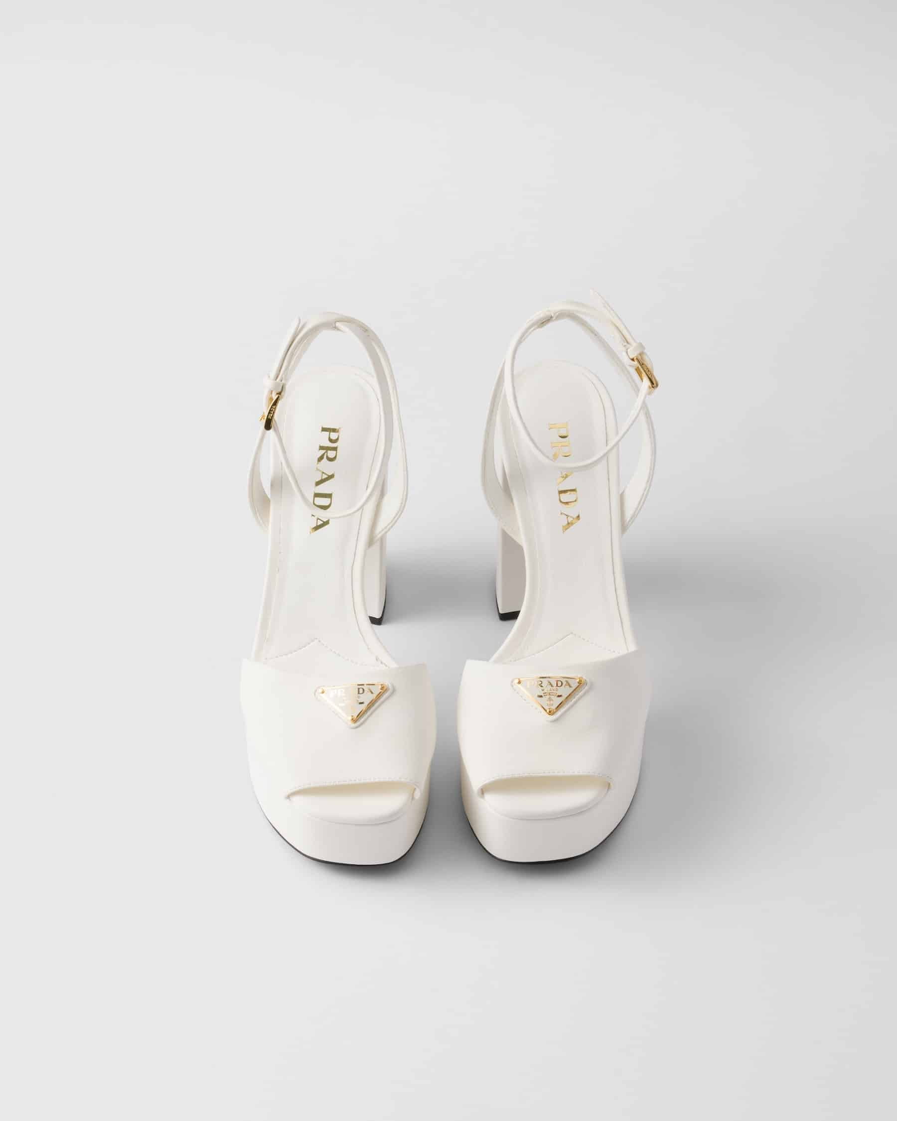 Prada Nappa leather platform sandals
