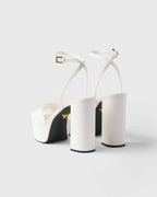 Prada Nappa leather platform sandals