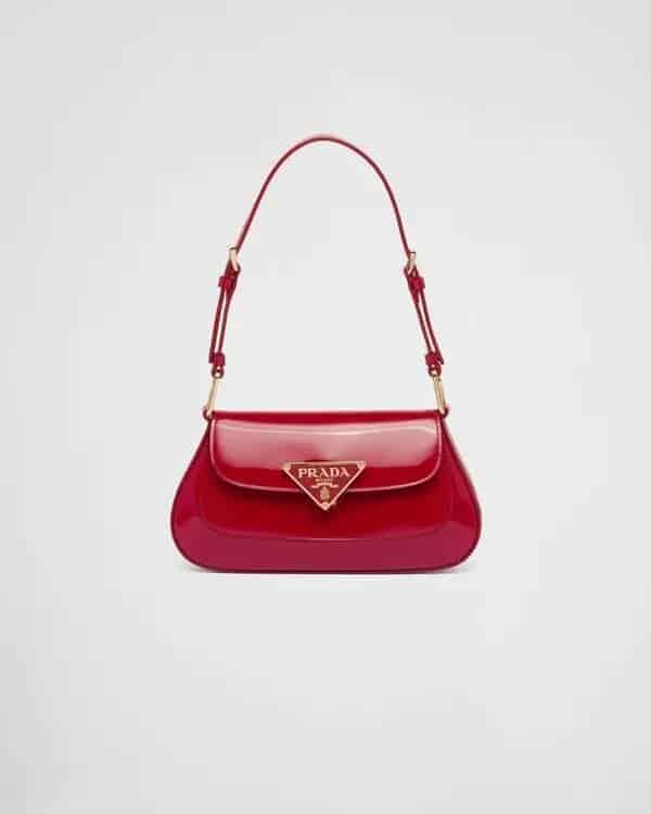 Prada Patent Leather Shoulder Bag