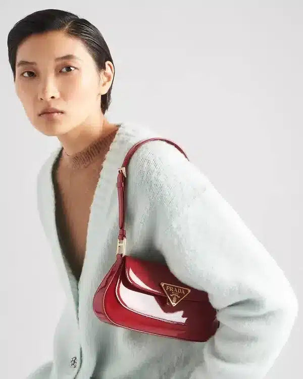 Prada Patent Leather Shoulder Bag