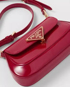 Prada Patent Leather Shoulder Bag