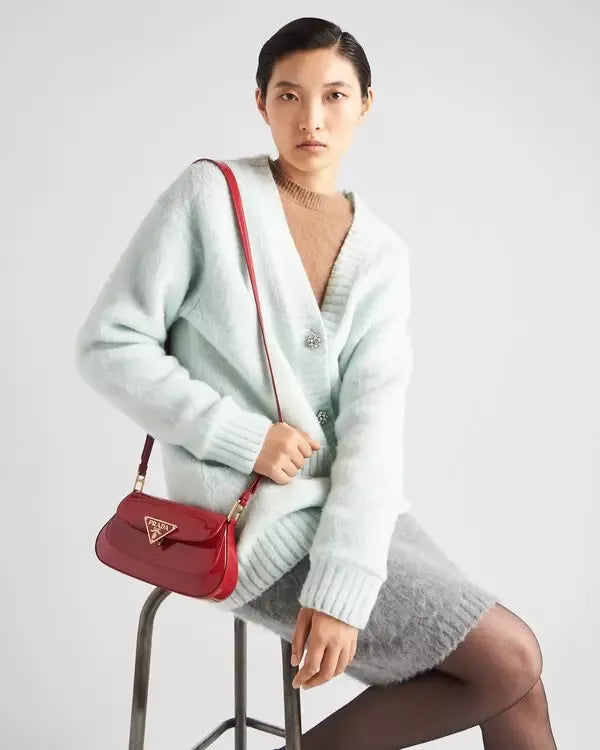 Prada Patent Leather Shoulder Bag