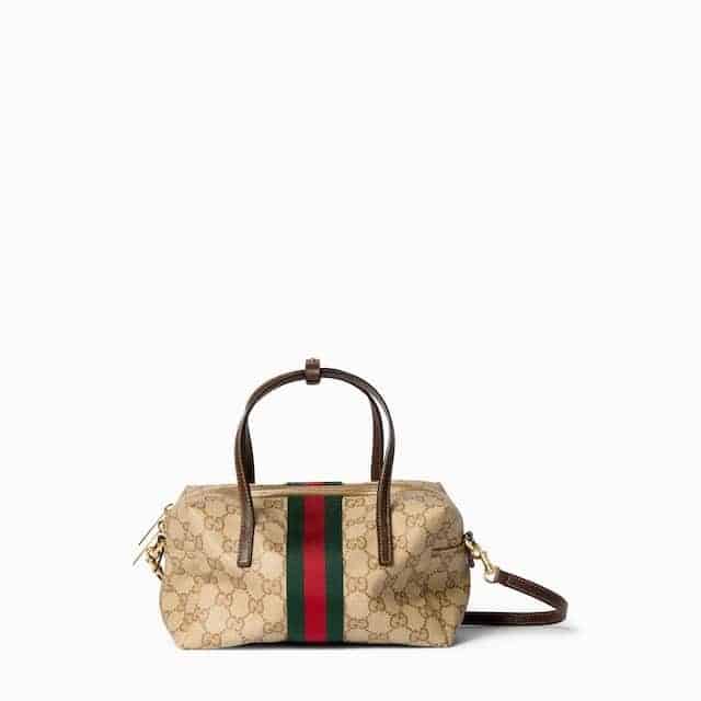 Mini boston bag with Web