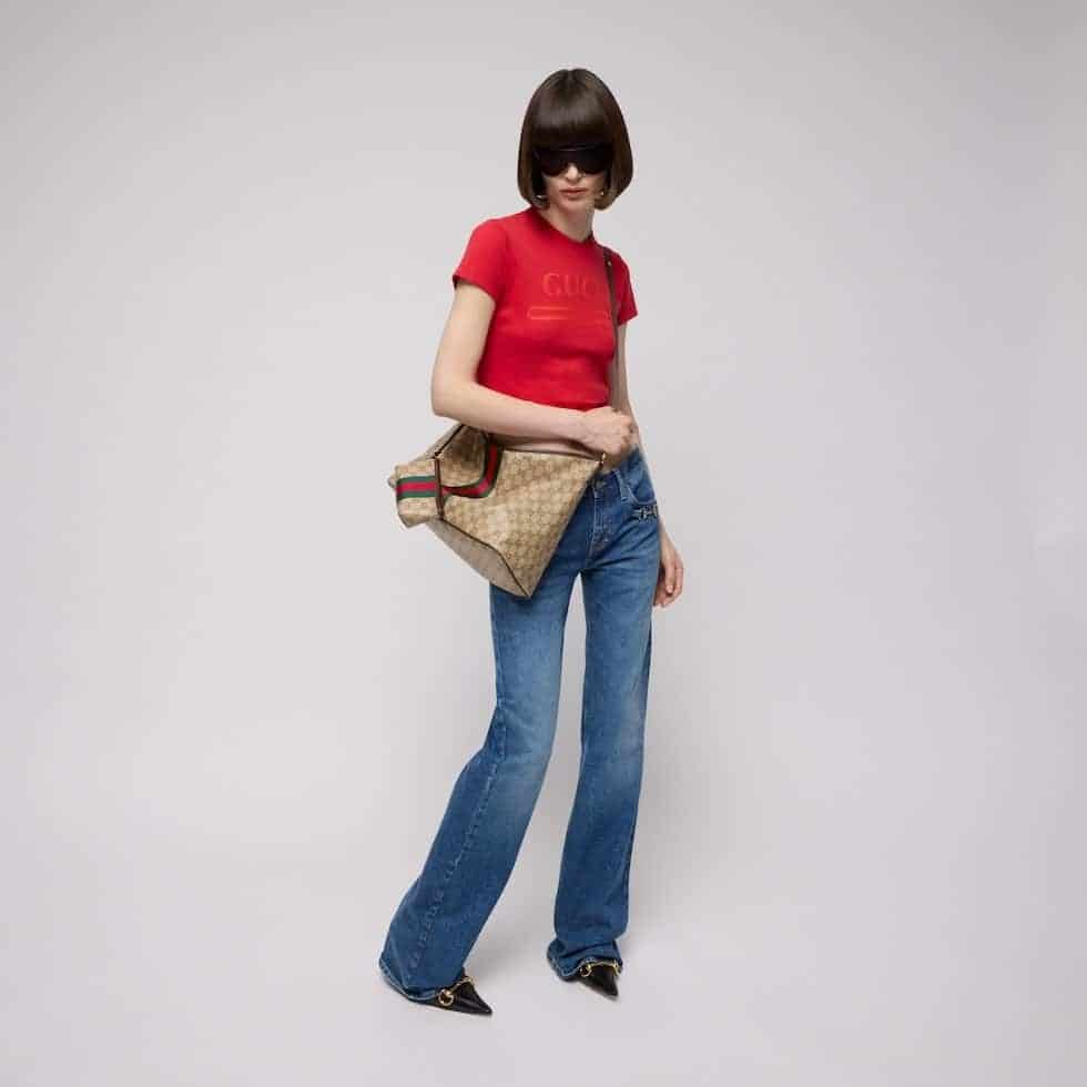 Large shoulder bag with Web