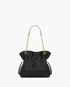 JAMIE SHOPPING SMALL IN LAMBSKIN BLACK