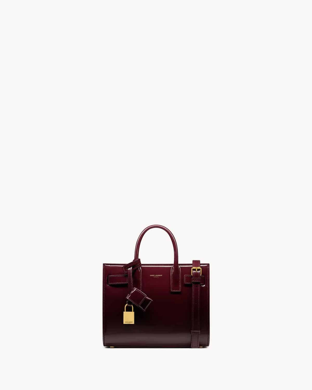 SAC DE JOUR IN PATENT LEATHER - NANO