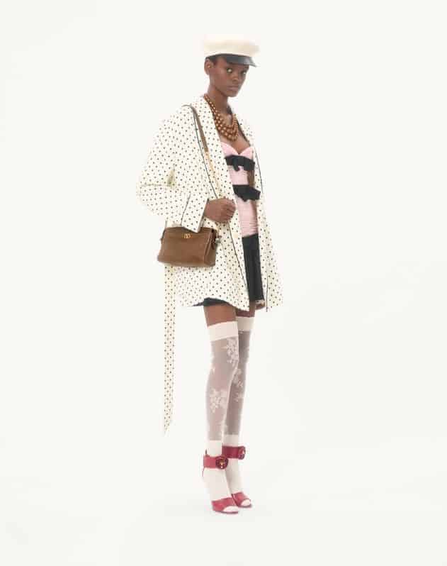 Valentino Garavani Panthea Small Shoulder Bag In Nappa Leather With A Chevron Pattern