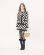 Valentino Garavani Panthea Small Shoulder Bag In Nappa Leather With A Chevron Pattern