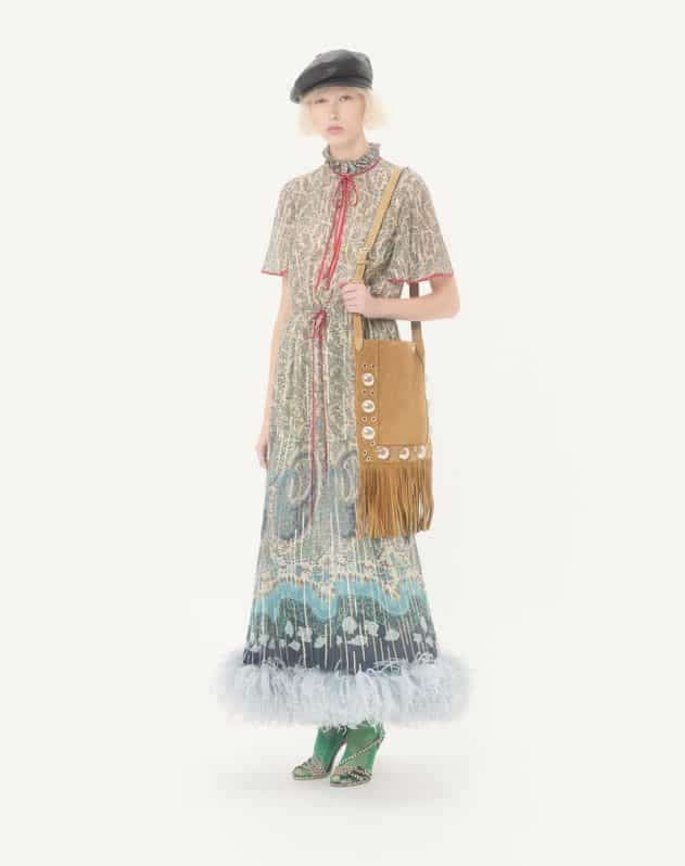 Valentino Garavani Nellcôte Suede Shoulder Bag With Fringes
