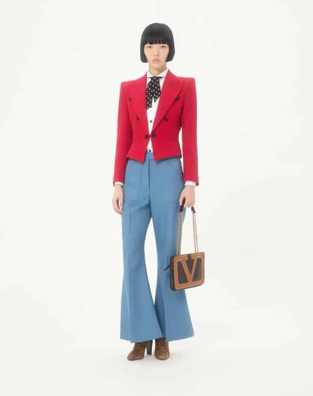 Valentino Garavani Viva Superstar Small Nappa Leather Shopping Bag