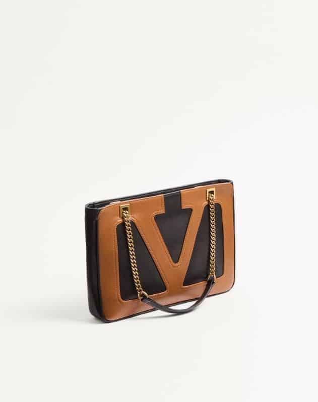 Valentino Garavani Viva Superstar Small Nappa Leather Shopping Bag