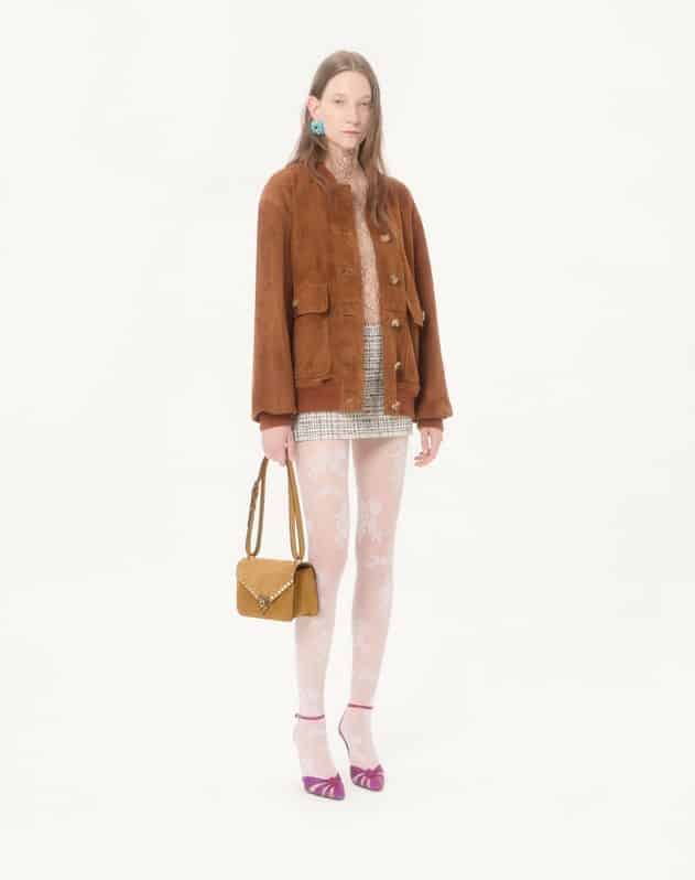 Valentino Garavani Rockstud Small Shoulder Bag In Suede