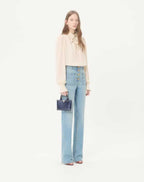 Valentino Garavani Rockstud Mini Shopping Bag In Laminated Calfskin