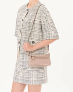 Small Rockstud Grainy Calfskin Crossbody Bag