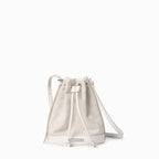 Mini bucket bag with Gucci plaque