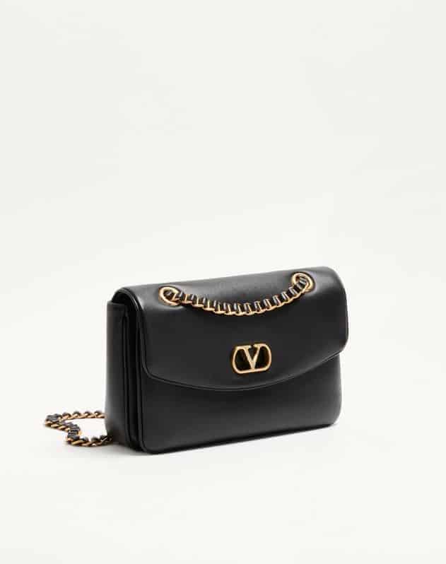 Valentino Garavani Djuna Medium Chain Bag In Nappa Leather