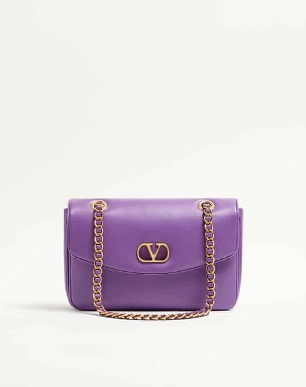Valentino Garavani Djuna Medium Chain Bag In Nappa Leather