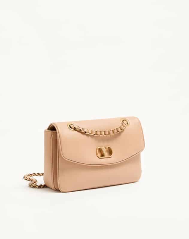 Valentino Garavani Djuna Medium Chain Bag In Nappa Leather