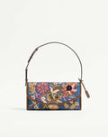 Valentino Garavani Devain Small Shoulder Bag In Embroidered Denim