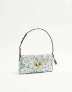 Valentino Garavani Devain Small Shoulder Bag With Rhombelle Embroidery