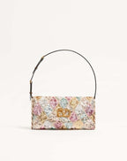 Valentino Garavani Devain Small Shoulder Bag With Rhombelle Embroidery.