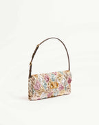 Valentino Garavani Devain Small Shoulder Bag With Rhombelle Embroidery.
