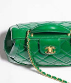 Green Patent Leather Bag