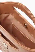 Beige Leather Bag