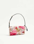 Valentino Garavani Devain Small Embroidered Shoulder Bag