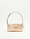 Valentino Garavani Devain Small Shoulder Bag In Laminated Nappa Leather