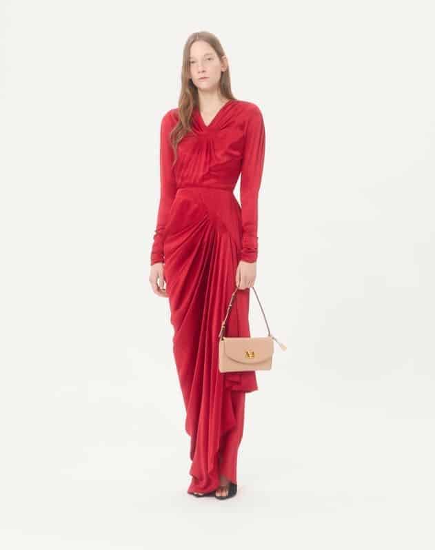 Valentino Garavani Devain Small Nappa Shoulder Bag