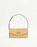 Valentino Garavani Devain Small Shoulder Bag In Cloqué Jacquard Fabric.