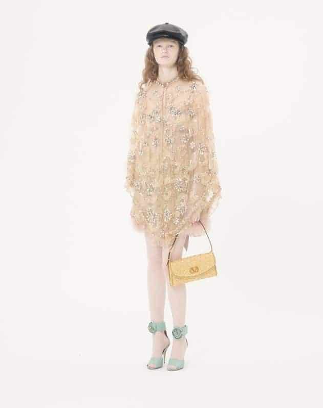 Valentino Garavani Devain Small Shoulder Bag In Cloqué Jacquard Fabric.