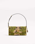 Valentino Garavani Devain Small Shoulder Bag In Jacquard Lurex Fabric