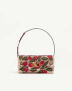 Valentino Garavani Devain Embroidered Small Shoulder Bag