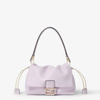 Mamma Baguette Medium Anemone purple nappa leather bag