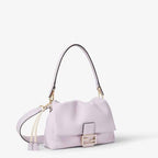 Mamma Baguette Medium Anemone purple nappa leather bag