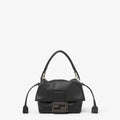 Mamma Baguette Small Black nappa leather mini bag