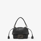 Mamma Baguette Small Black nappa leather mini bag