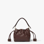 Mamma Baguette Small Mahogany brown nappa leather mini-bag