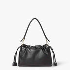 Mamma Baguette Medium Black nappa leather bag