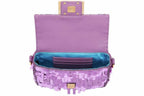 FENDI Iconic Small Baguette Bag – Pink Sequin Embroidery